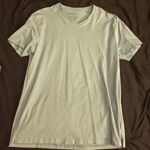 Projek raw Green vneck shirt